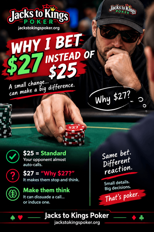 The Power of the Odd Bet: Why $27 Can Be Better Than $25
